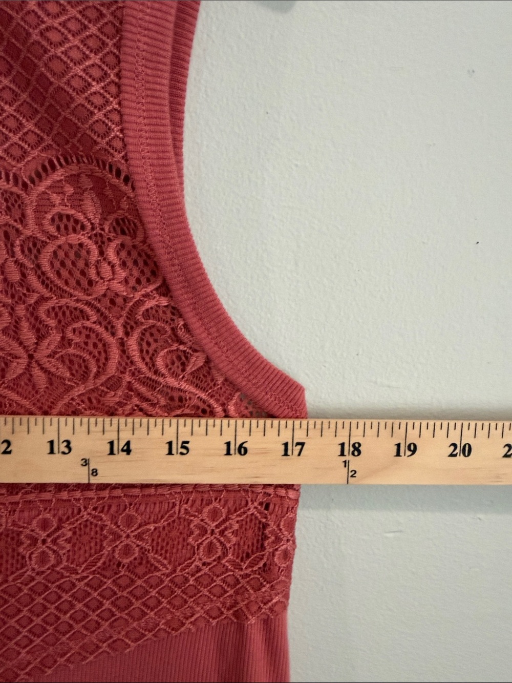Rewind Rose‎  Lace-Shoulder Tank Top - Picture 8 of 8